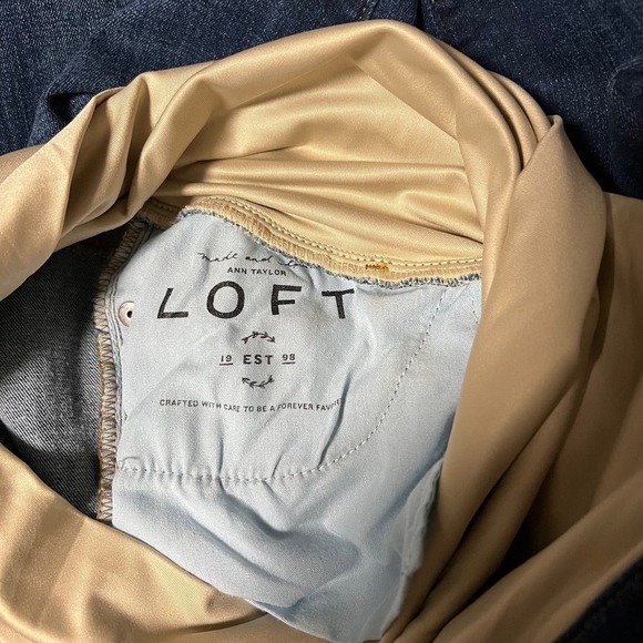 Loft Maternity Jeans Dark Blue Size 8 - Picture 5 of 6